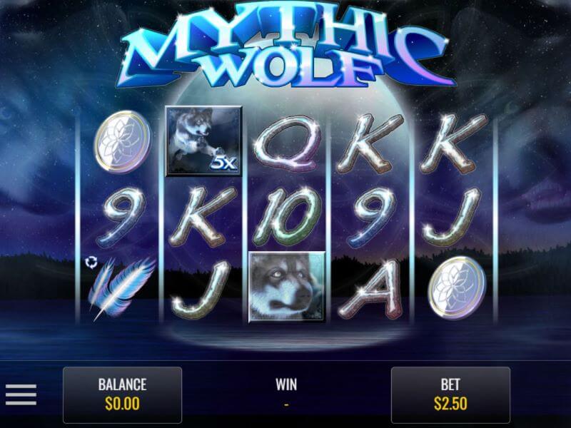 Mythic Wolf Online Slot screenshot