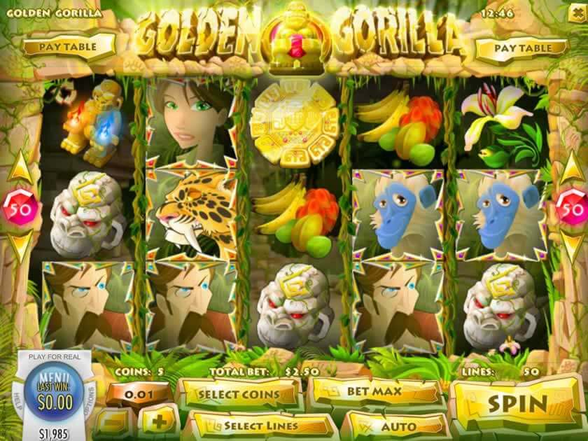 golden gorilla screen