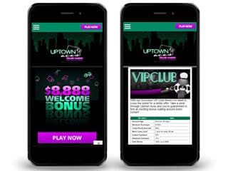 Uptownaces Mobile Screenshot