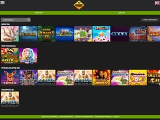 GDay casino screenshot tablet