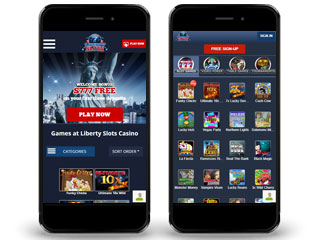 Liberty Slots Casino Mobile no deposit bonus codes