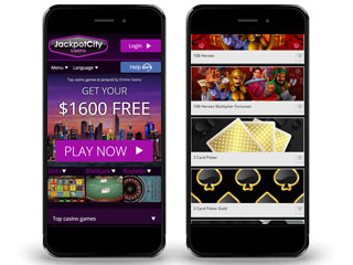 Jackpot City Mobile Screenshot