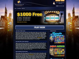 Spin Palace PC Screenshot