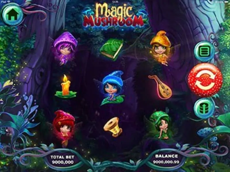 Screenshot of Magic Mushroom slot game