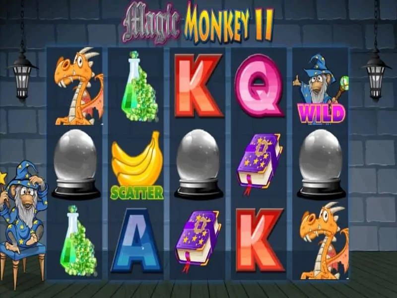 screenshot Magic Monkey II slot game