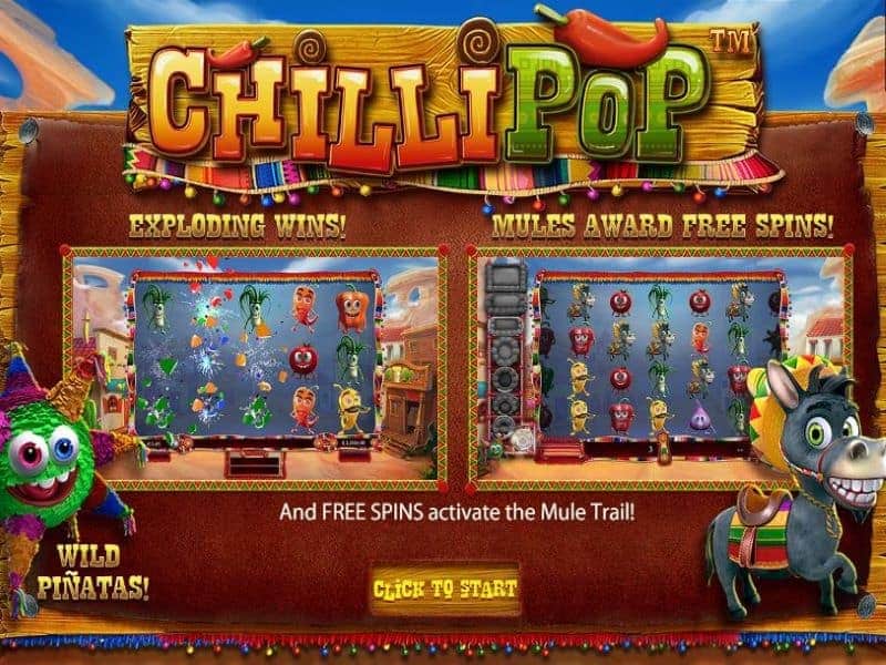 screenshot of Chillipop Online Slot