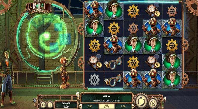 Screenshot Gears of TIme Online Slot