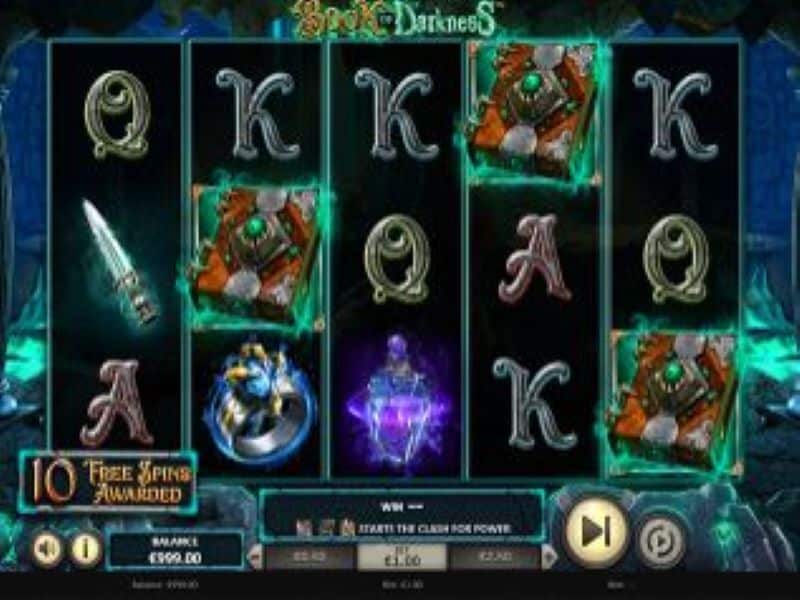 screenshot Book Of Darkness Online Slot