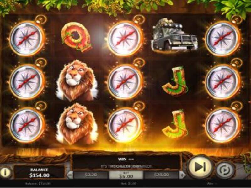 screenshot Safari Sam online slot