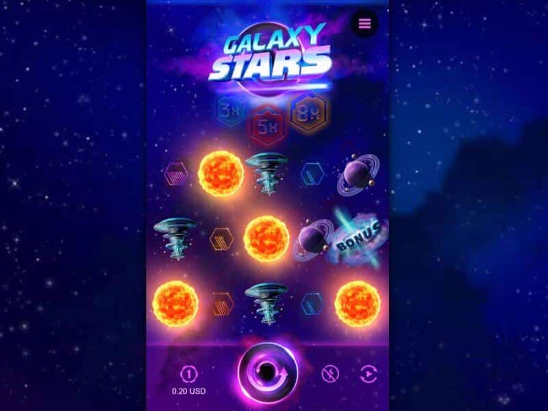 Galaxy Stars Online Slot screenshot