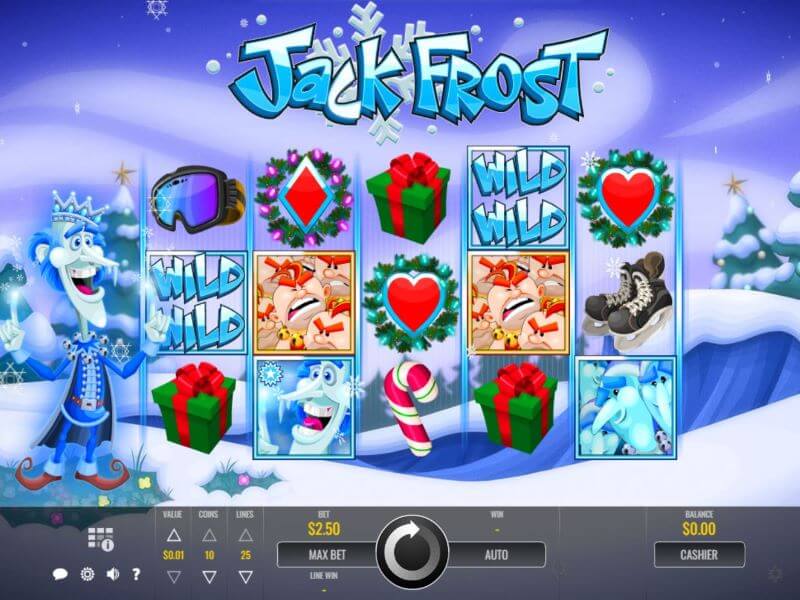 Screenshot Jack Frost Online Slot