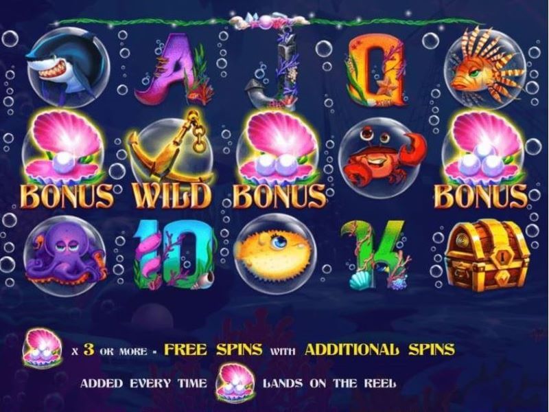 Sea Treasure Online Slot screenshot
