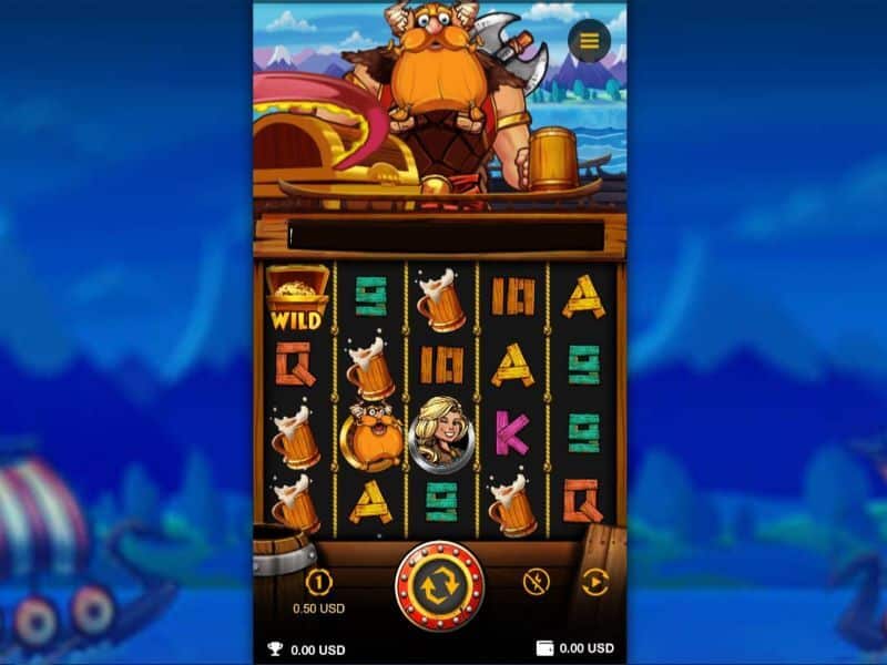 VikingTreasures Online Slot Screenshot