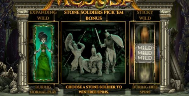 Wrath of Medusa Online Slot screenshot