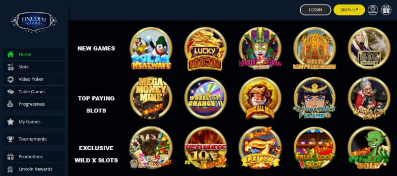 Lincoln Casino - Play for Free and claim your luck!
