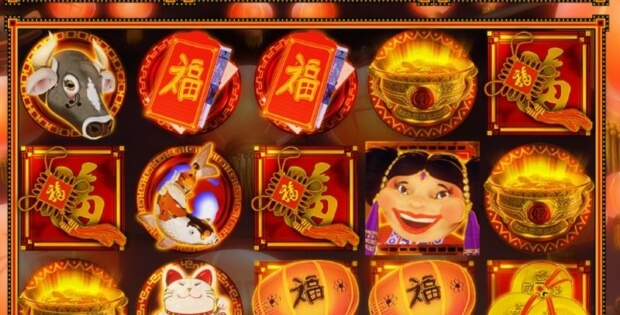 Lucky Ox Jackpots Online Slot screenshot