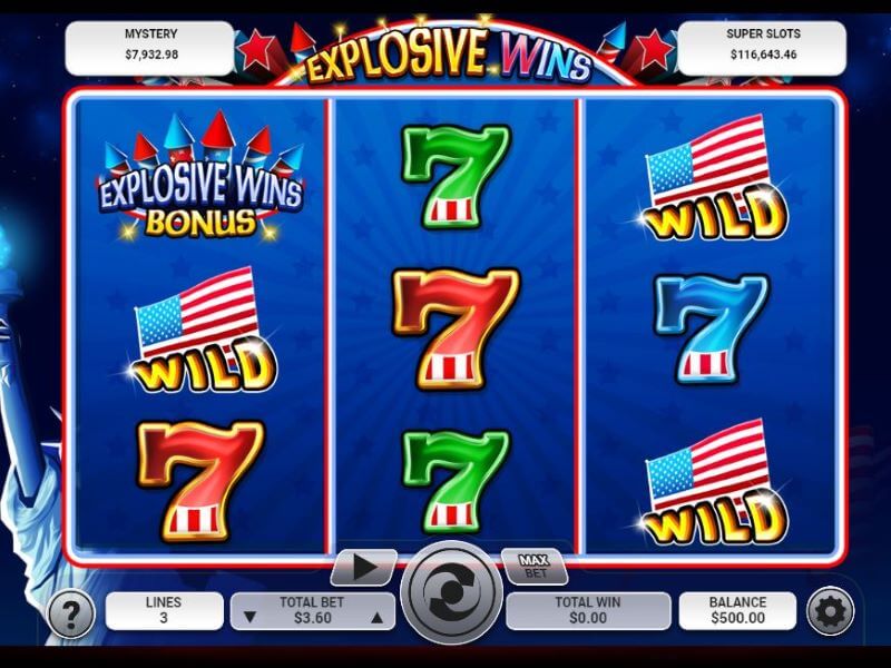 Explosive Wins Online Slot screenshot