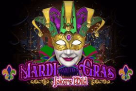 Mardi Gras Jokers Wild Online Slot Game logo