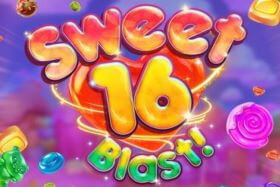 Sweet 16 Blast online slot logo
