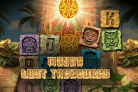 Tangkapan Layar Game Slot Online Harta Karun Maya yang Hilang