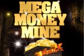 Mega Money Mine online slot screenshot