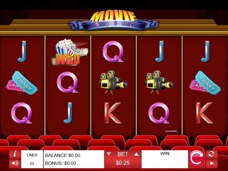 Movie Magic Online Slot screenshot