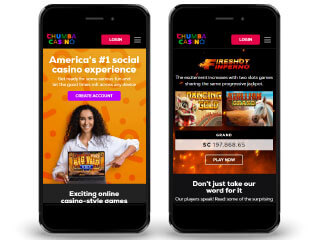 Chumba Casino Mobile Screenshots