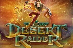 Desert Raider Online Slots Logo