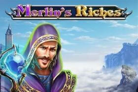 Merlins Riches Slots Game logo
