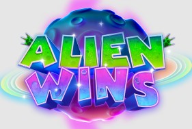 Alien-Wins-Slots-Game-Logo