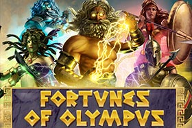 Fortunes of Olympus Slots Game Logo