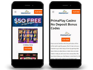 PrimaPlay Casino Mobile Screenshots