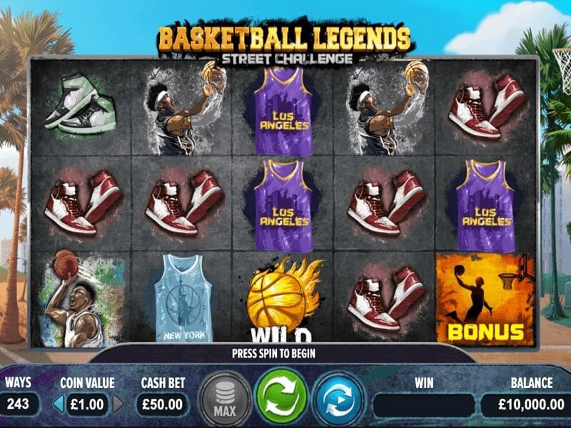 Basketball Legends Online Slots