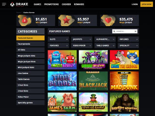 Drake Casino Screenshot 2