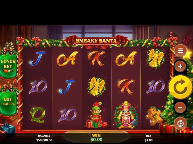 Sneaky-Santa-Slots-Game-Screenshot