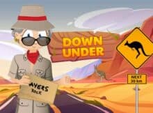 image of Glamma standing on a road in the outback of Australia