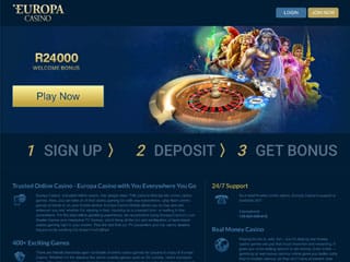 Europa Casino screenshot