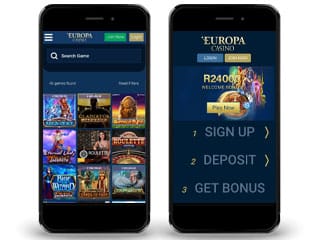 Europa Casino screenshot