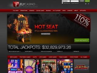Fly Casino screenshot